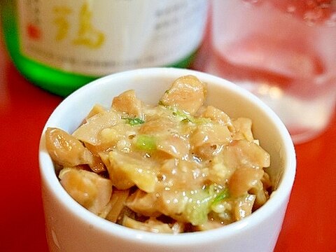 チョコツマ 納豆のなめろう レシピ 作り方 By 酔いどれんぬ 楽天レシピ チョコツマ 納豆のなめろう レシピ 作り方 By 酔いどれんぬ 楽天レシピ